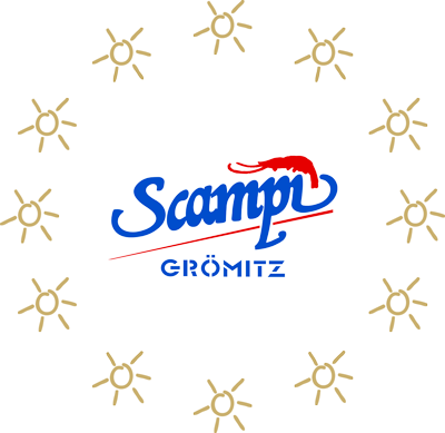 Scampi Grömitz Logo